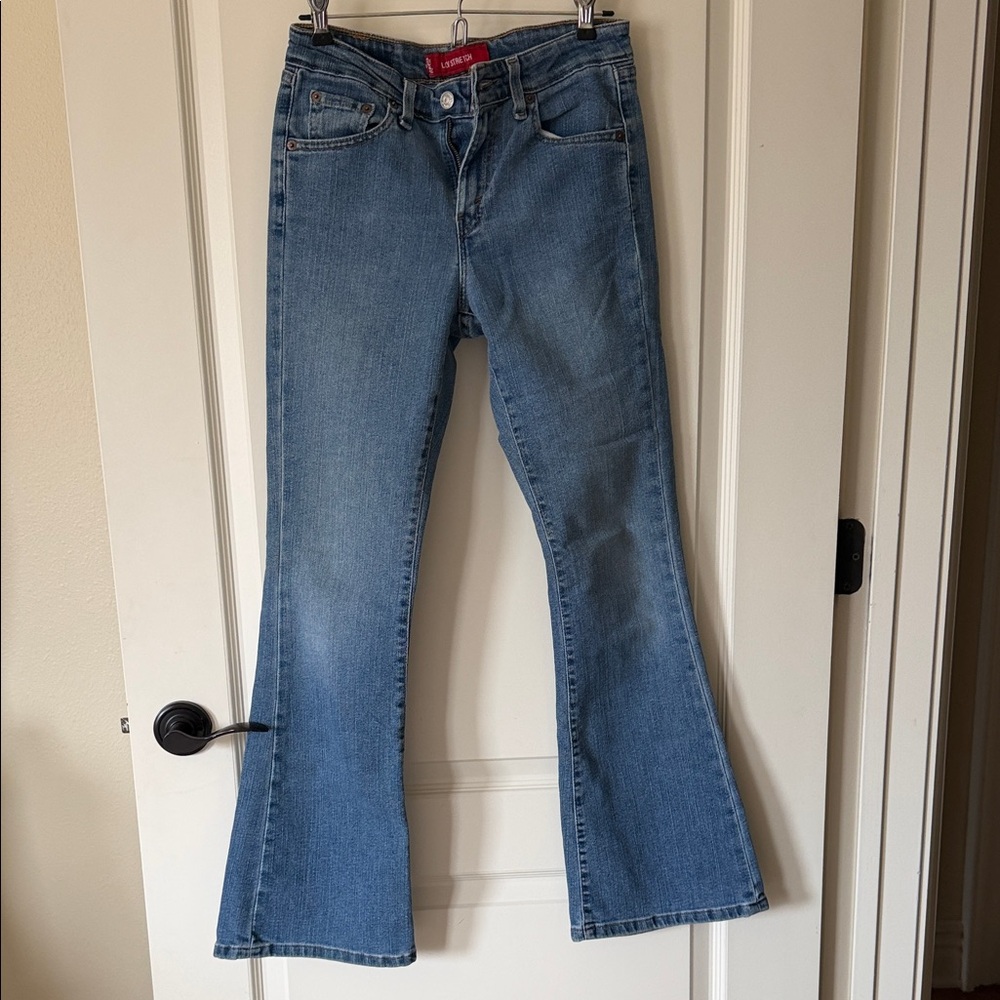 Levi's Women's Light Blue Wide Leg Jeans